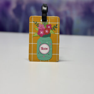 Luggage Tag: Bloom Flowers