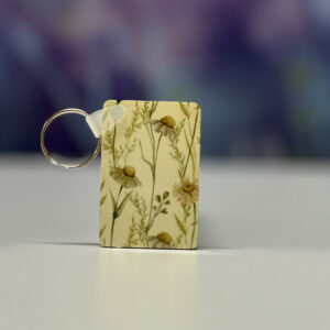 Keychain: Daisy Flower