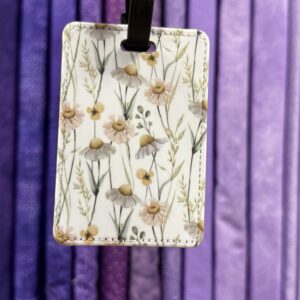 Luggage Tag: Wildflowers