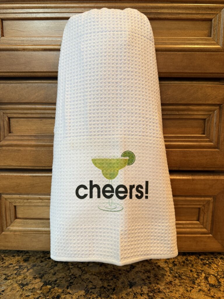 Kitchen Towel: Cheers!