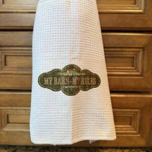Kitchen Towel: My Barn-My Rules