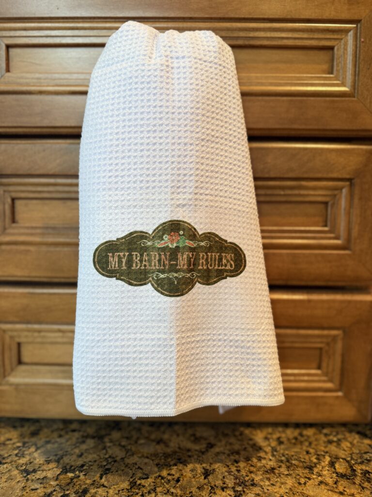 Kitchen Towel: My Barn-My Rules