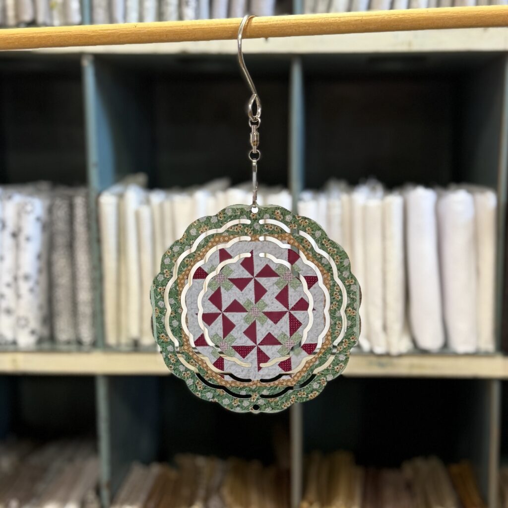 Wind Spinner: Red Pinwheel