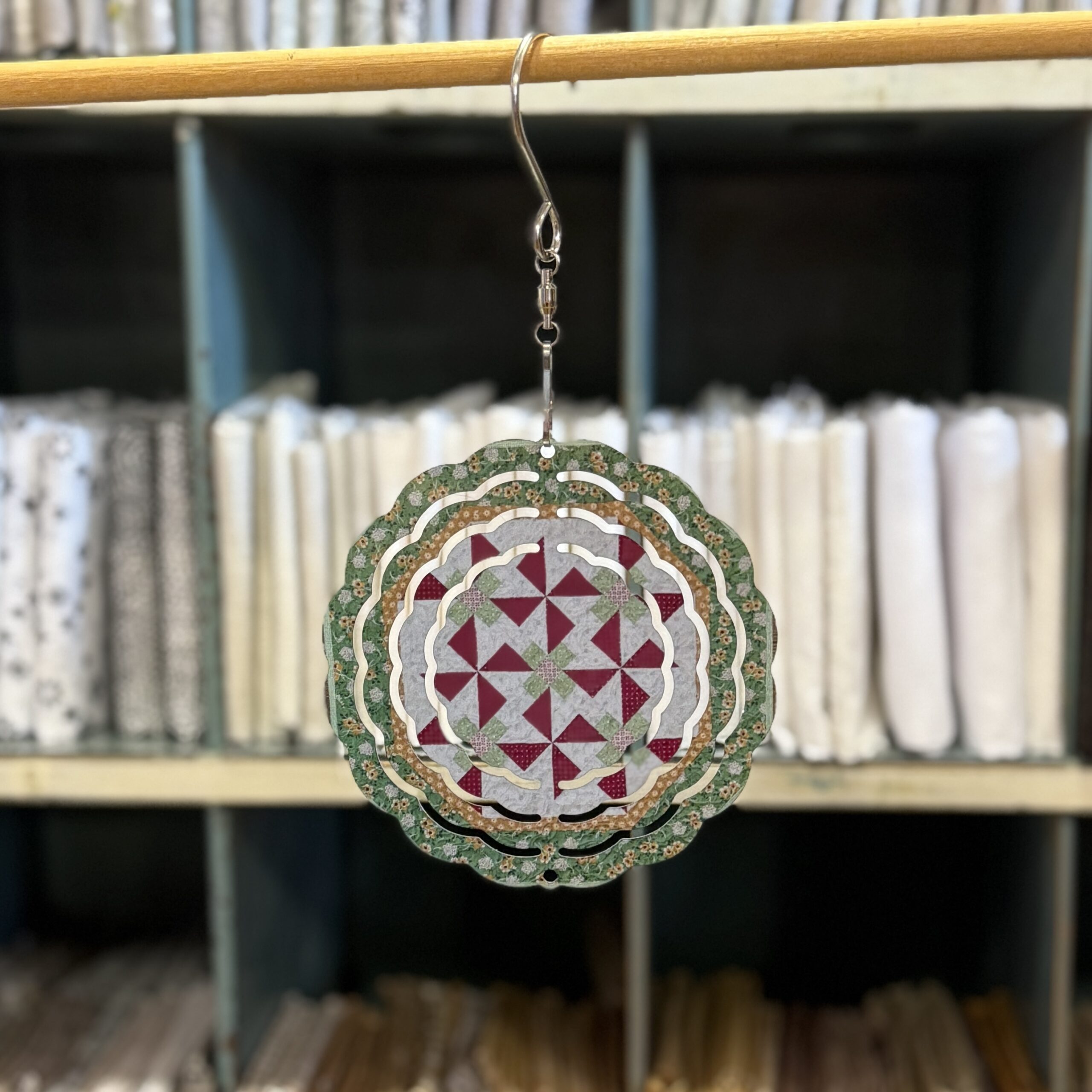 Wind Spinner: Red Pinwheel