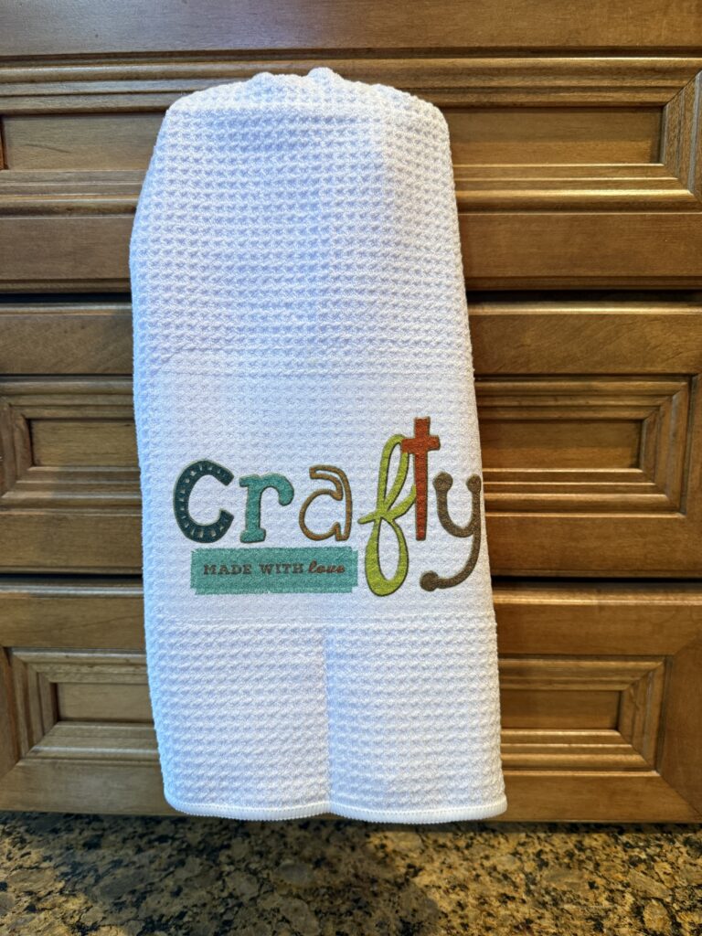 Kitchen Towel: Craft Made with Love