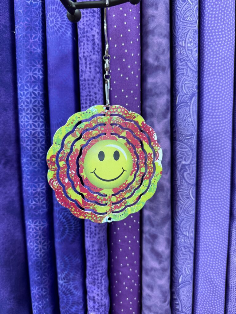 Wind Spinner: Smiley Face