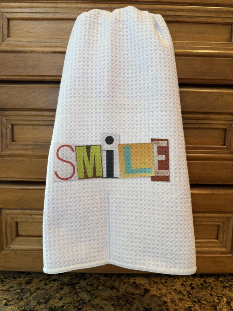 Kitchen Towel: Smile